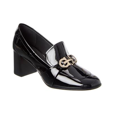 Salvatore Ferragamo Gancini Patent Pump