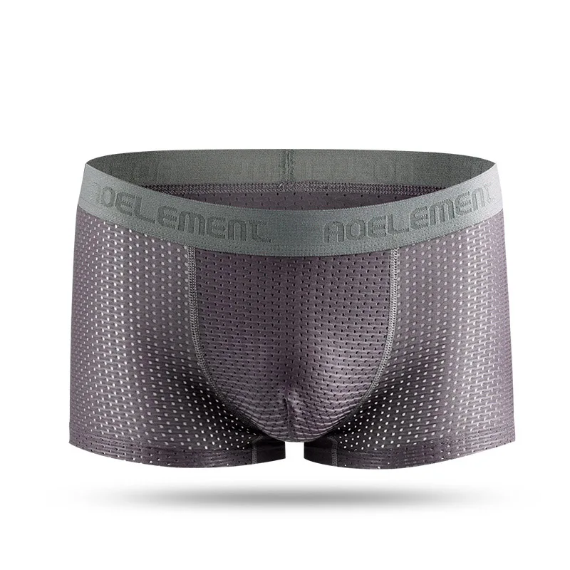 Herrenunterwäsche Herren-Boxershorts Sport Ice Mesh Augen atmungsaktive Sommer-Boxershorts Jugend-Shorts Kopf Image