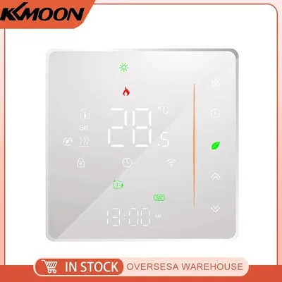 WiFi Smart Thermostat Temperaturregler Wöchentlich programmierbar Unterstützt Touch Control/Mobile APP/Sprachsteuerung kompatibel