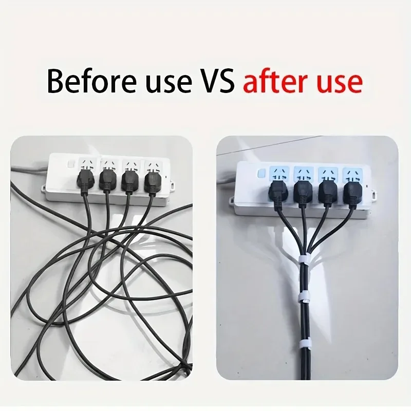 1/3/5M Kabel Organizer Kabel Management Draht Wickler Band Kopfhörer Maus Kabel Management Krawatten Schutz für iPhone Xiaomi Samsung Image