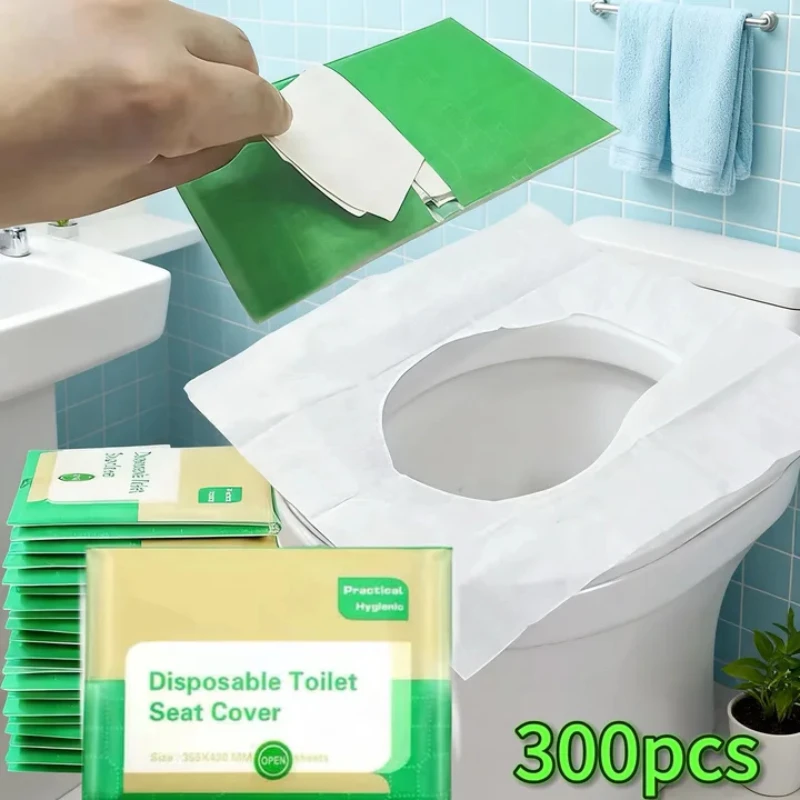 Reise Hotel Einweg Wc Sitz Abdeckung Matte Kunststoff Wasserdichte Wc Abdeckung Kissen Papier Wc Abdeckung Badezimmer Zubehör