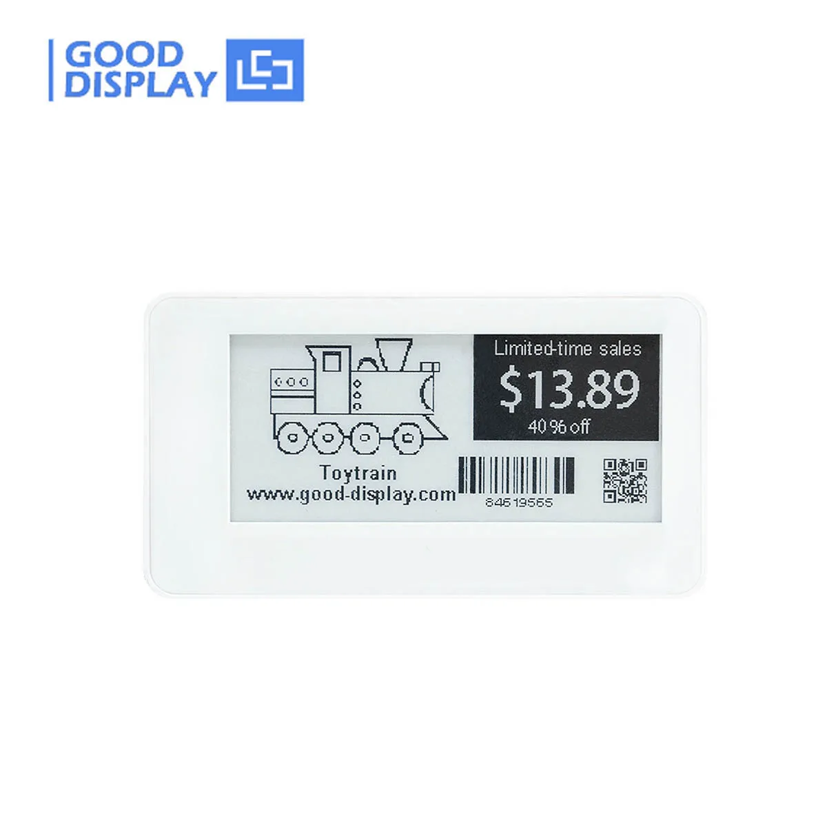 2,9-Zoll-Wireless-NFC-E-Paper-Display, ESL-Tag, NFC-betrieben, keine Batterie erforderlich, mehrfarbiges elektronisches Regaletikett mit E-Ink Image