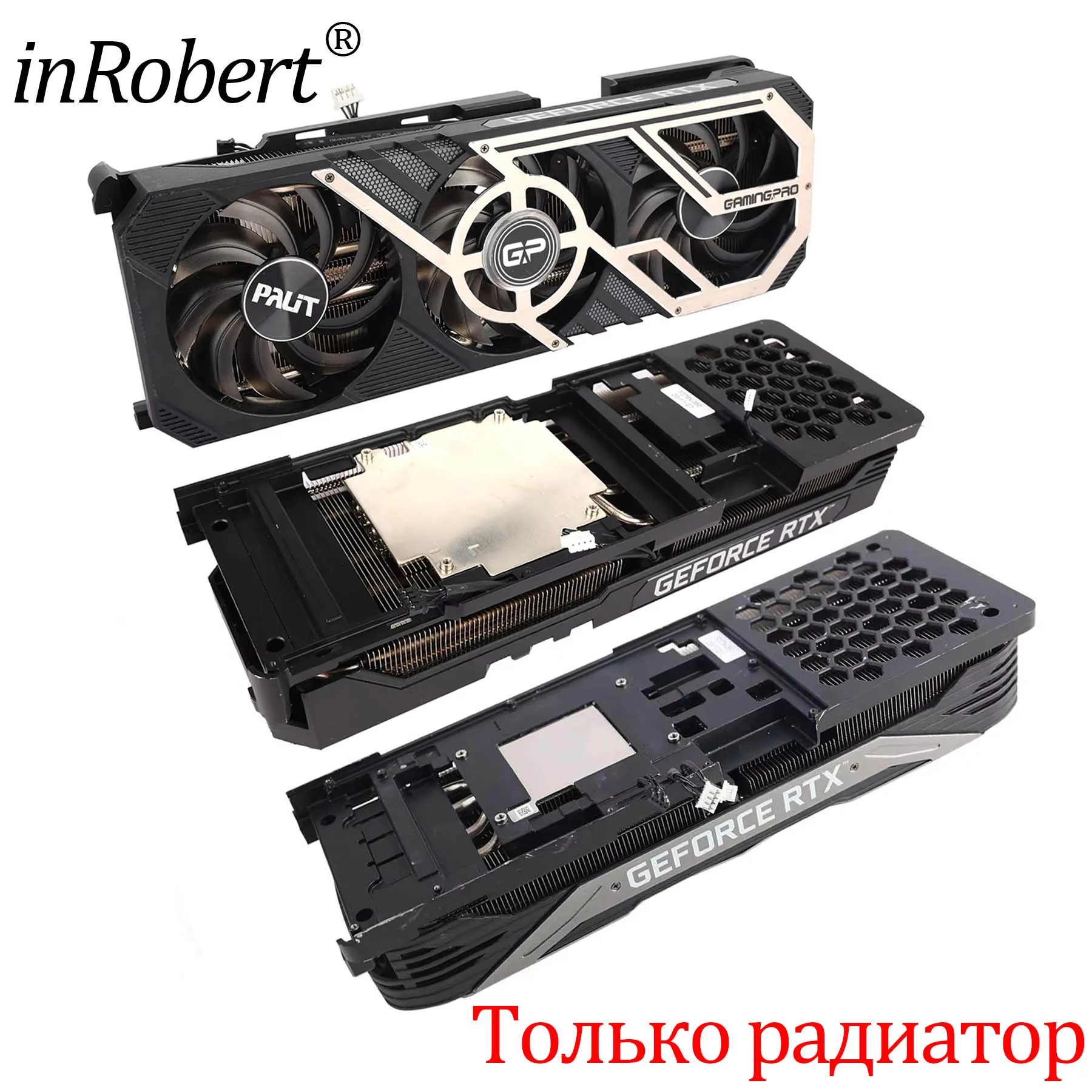RTX 3060 Ti RTX 3070 RTX 3080 Ti RTX 3090 Für Palit RTX 3060 Ti 3070 3080 Ti 3090 Gamingpro Grafikkarte Kühlkörper Image