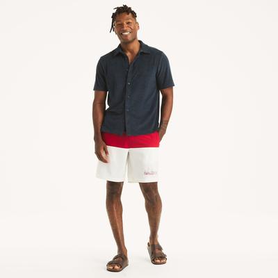 Nautica Men's 8.5" Board Quick-Dry Swim 401 (Navy), 3XL