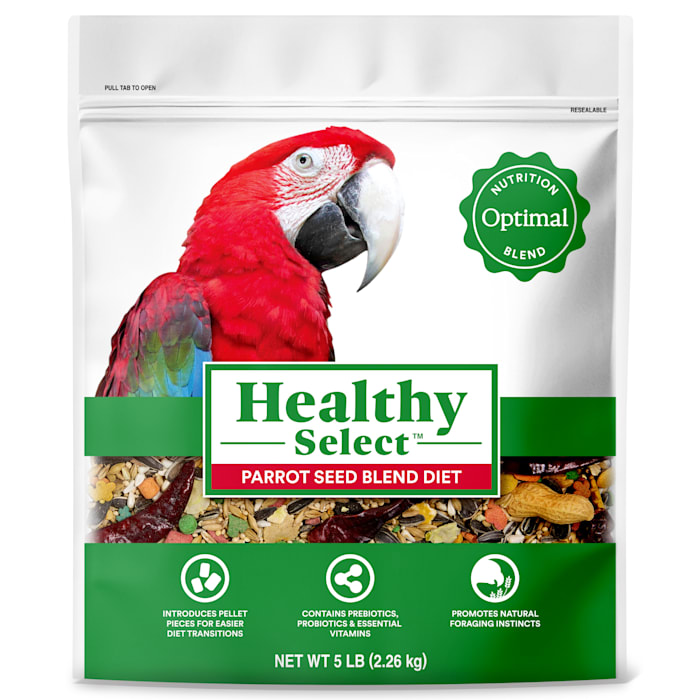 Healthy Select Parrot Seed Blend Diet, 5 lbs.