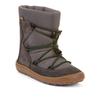 Barfußschuh FRODDO "BAREFOOT TEX TRACK", Kinder, Gr. 34, grau, Veloursleder, Textil, sportlich, Schuhe, Snowboots, Winterstiefel mit TEX-Membrane