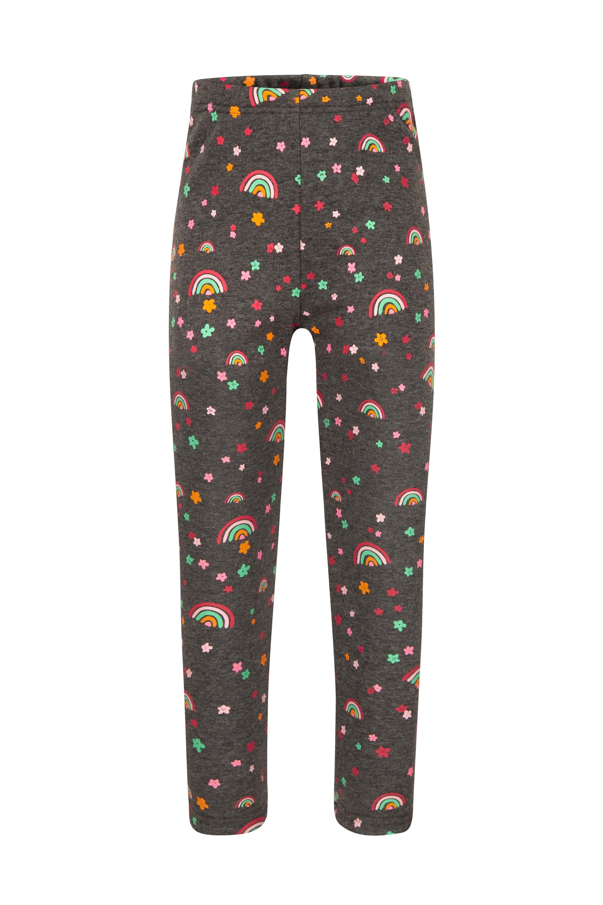Sommerkleid HAPPY GIRLS "leggings", Mädchen, Gr. 122, EURO-Größen, anthrazit, Stoff, 100% Polyester, normal, Kleider Image