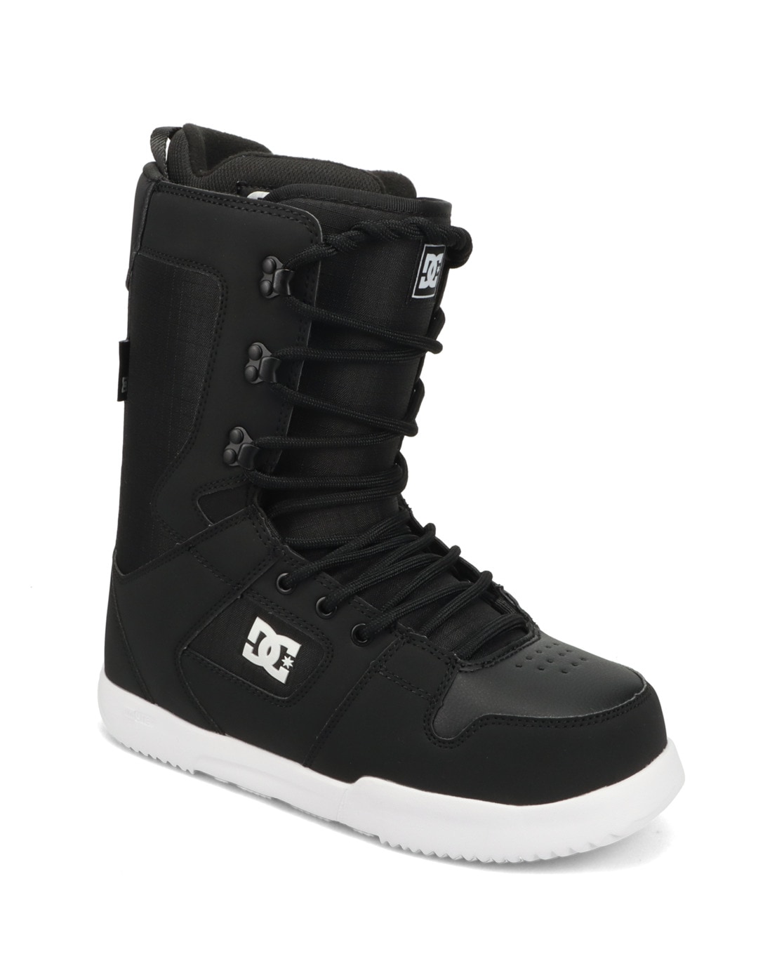 Snowboardboots DC SHOES "Phase" Gr. 11,5, schwarz-weiß (schwarz, weiß), Schuhe, 11,5(45), Obermaterial: Synthetikmaterial / Futter: Textil / Außensohle: EVA Image