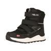 Winterstiefel TROLLKIDS "KIDS RAULAND WINTER BOOTS", Damen, Gr. 29, schwarz, Textil, Synthetik, sportlich, Schuhe, wasserdicht, Klettverschluss, reflektierende Details