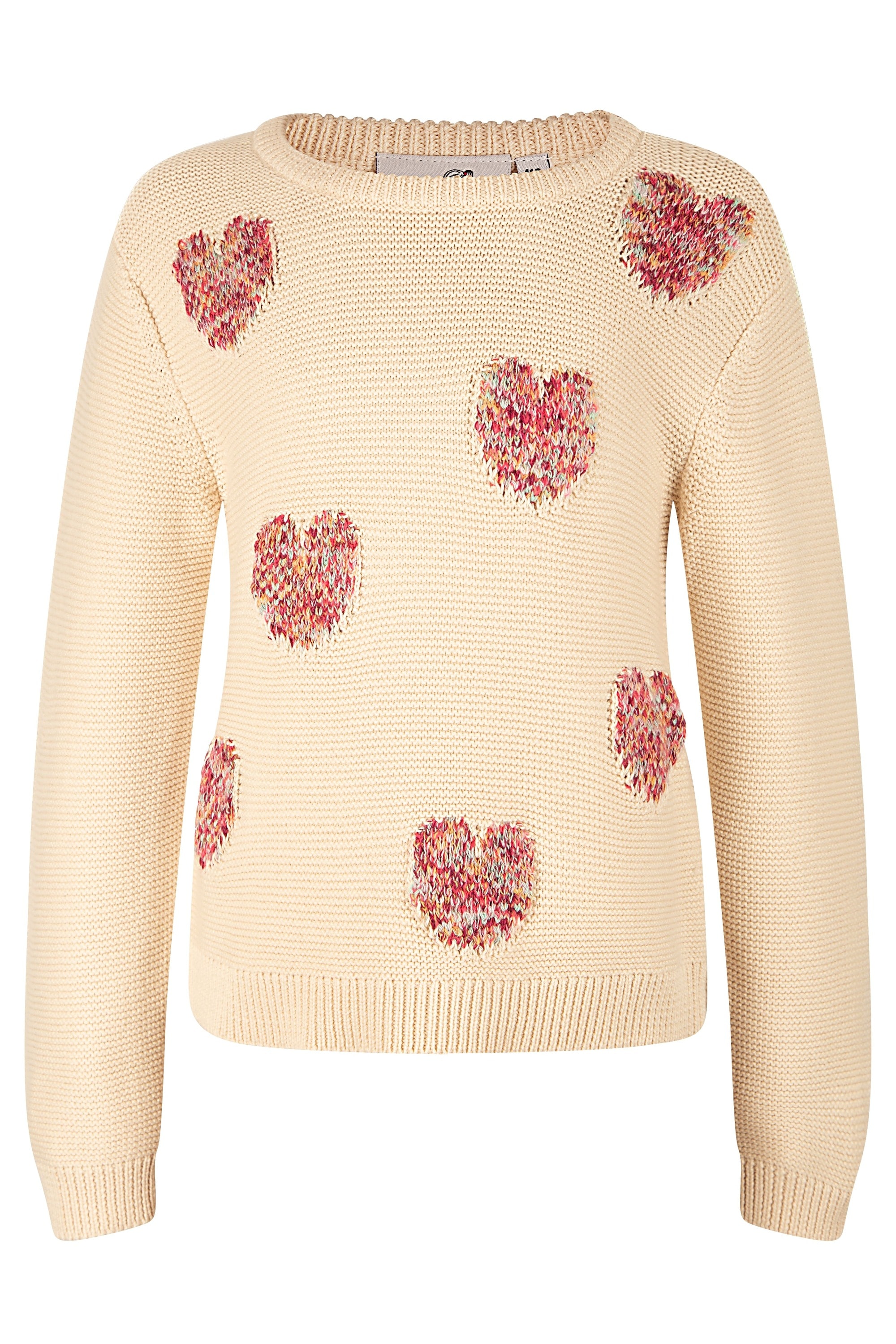 Sommerkleid HAPPY GIRLS "sweater", Mädchen, Gr. 122, EURO-Größen, beige, Stoff, 100% Baumwolle, normal, Kleider Image