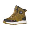 Winterstiefel TROLLKIDS "KIDS BERGEN WINTER MID CUT", Gr. 28, bronze, schwarz, Synthetik, Textil, sportlich, Schuhe, wasserdicht, fitgo Schnellschnürsystem, reflektierende Details