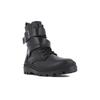Schnürboots PALLADIUM "PALLAGRADE RANGER L", Gr. 40, schwarz, Leder, sportlich, Schuhe, Schnürstiefel, Schnürstiefelette mit Reißverschluss