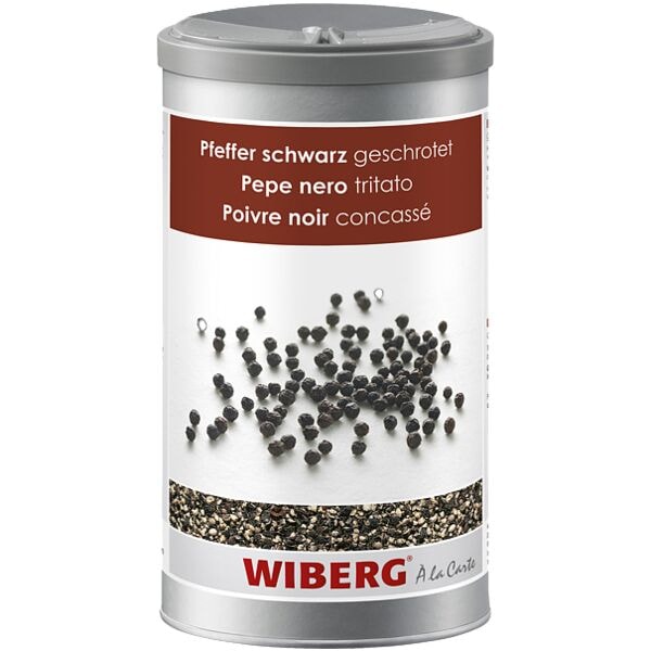 WIBERG Pfeffer schwarz geschrotet 515 g schwarz Image