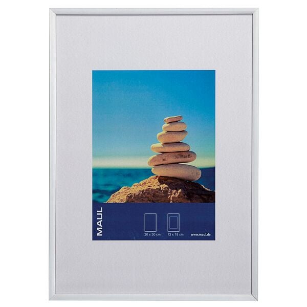 MAUL Bilderrahmen 21,0 x 30,0 cm silber silber, 21x30 cm Image