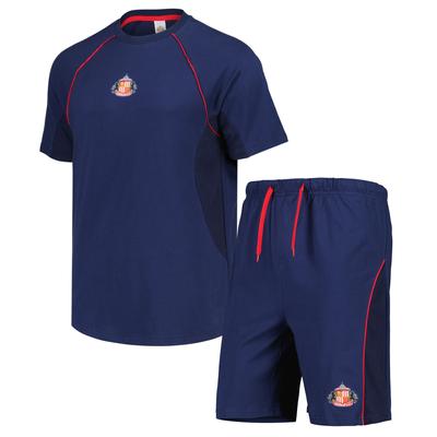 Sunderland Kurzer Pyjama – Marineblau – Herren Image