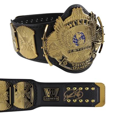 Mankind WWE Autogramm-Titelgürtel „Attitude Era“ mit geflügeltem Adler, Replika Image