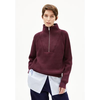 RONYIAAS GMT DYE | Pullover aus Bio-Baumwolle - rot (S) Image