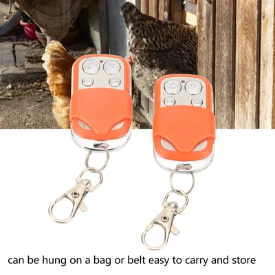 Automatic Door Remote Control Sensitive Remote Control Zinc Alloy Multipurpose for Garage Doors for Chicken Coop Doors