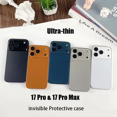 Ultra Thin invisible Protective Case For Apple Iphone 17 Pro Max Cover iphone17 Pro 17Pro 17ProMax iphone Air Slim Cover Cases