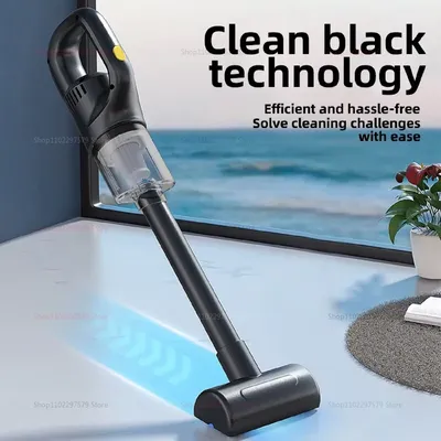 Wireless Handheld Vacuum Cleaner Cordless Rechargeable Auto Home Car Pet Mini Vacuum 50000Pa Strong Suction Lightweight