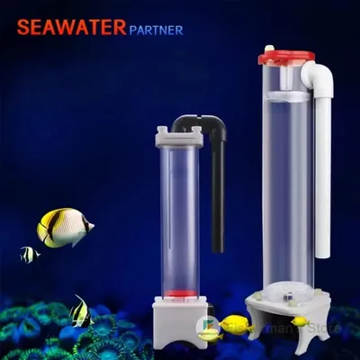 Fluidized Media Reactor Fluid Bed Filter Pumpe Meerwasser Salzwasser Marine Coral Reef Aquarium Aquarium als Bubble Magus