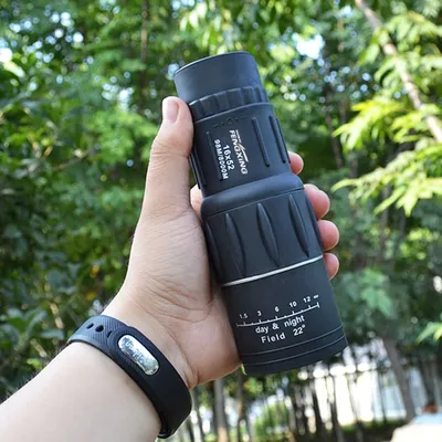 16x52 Handheld Monocular HD Optical Telescope 66M/8000M Outdoor Binoculars Monocular Scope Outdoor Camping Bird Watching Tools