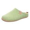 Pantoffel ROHDE "TIVOLI", Damen, Gr. 36, grün (kiwi), Filz, meliert, klassisch, Schuhe, Hausschuh, Clog, Homeslipper mit herausnehmbarer Innensohle