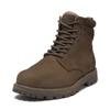 Schnürboots TIMBERLAND "BRITTON ROADMID LACE UP WATERPROOF BOOT", Gr. 50, braun (schwarz braun nubuck), Leder, sportlich, Schuhe, Winterstiefel, Schnürstiefel, Winterschuhe, wasserdicht