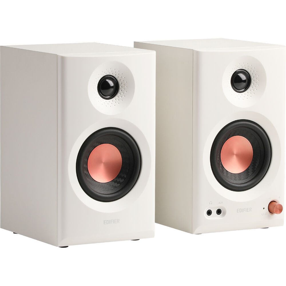 Edifier MR3 Active 3.5" 36W Studio Monitor Speakers (White, Pair) MR3 WHITE