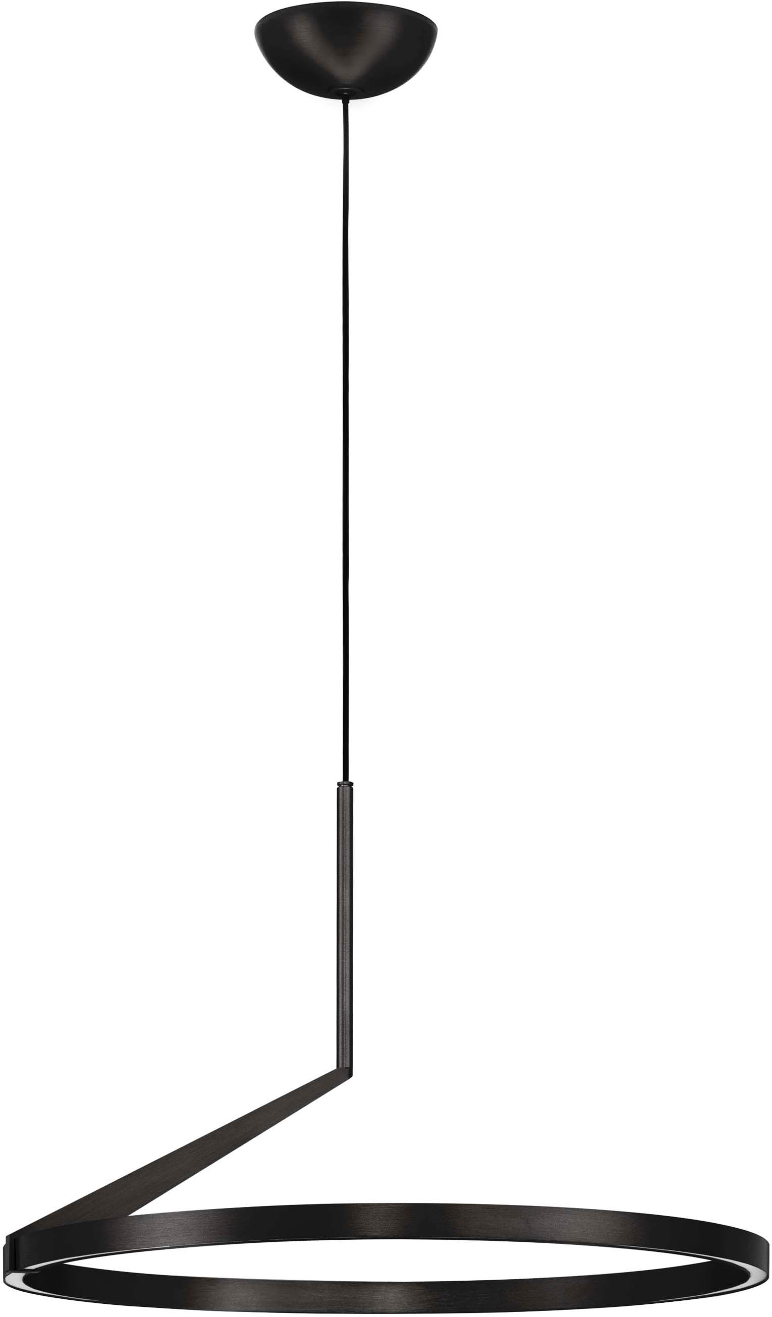 NOVA LUCE Pendelleuchte "TILIA", schwarz, 1, Ø 60cm H: 250cm, 1 Stk., Leuchten Image
