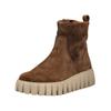 Stiefelette GABOR COMFORT "Gabor Comfort Stiefelette Veloursleder", Damen, Gr. 41, whisky, Veloursleder, casual, Schuhe