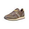 Sneaker NAPAPIJRI "Napapijri Sneaker Lederimitat/Textil", Gr. 41, bunt (braun, orange), Lederimitat, Textil, casual, Schuhe