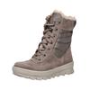 Schnürstiefel LEGERO "Legero Stiefel Veloursleder/Textil", Damen, Gr. 37, rosa (altrosa), Veloursleder, Textil, casual, Schuhe