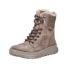 Schnürstiefelette LEGERO "Legero Stiefelette Nubukleder", Damen, Gr. 41, rosa, Nubukleder, casual, Schuhe