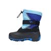 Winterboots KANGAROOS "KANGA-BEAN V", Damen, Gr. 28, navy, blau sky, Synthetik, Textil, sportlich, Schuhe, Snowboots, Winterboots, Winterschuhe, herausnehmbarer Innenschuh