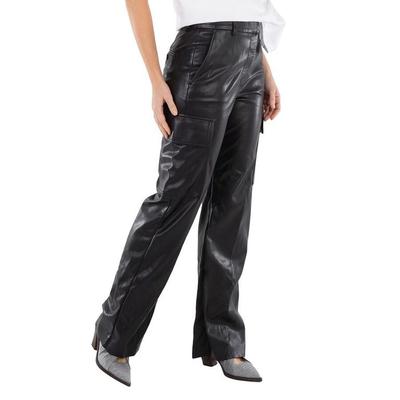 Ladies Cargo-Pocket Straight-Leg Trousers