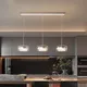 Sala da pranzo moderna Sala da pranzo Lampade a sospensione Illuminazione per interni Lampada da soffitto a sospensione Lampadari a led per soggiorno illuminazione interna