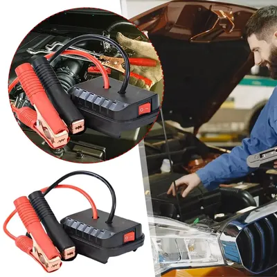 Car Emergency Starter For Makita Lithium Battery Booster Cable Adapter Emergency Power With Clip Car Emergence Start Accessories