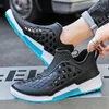 Neue rutschfeste Outdoor-Wanderschuhe für Herren, Shaxi Fishing Regenstiefel, Arbeitsschuhe, langlebig, wasserdicht, Gummi-Angelschuhe, Größe 44