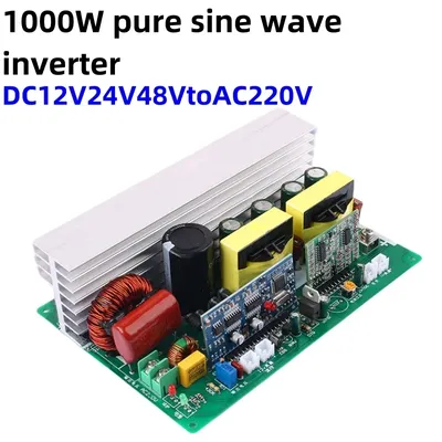 750W1000W Pure Sine Wave Inverter Dc12V24V48V To Ac220V Circuit Board Boost Converter