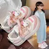 2025 Kawaii Hello Kitty Studenten Niedliche Cartoon-Turnschuhe für Studenten, bequeme Laufschuhe, rutschfeste Schuhe, Geburtstagsgeschenk für Kinder