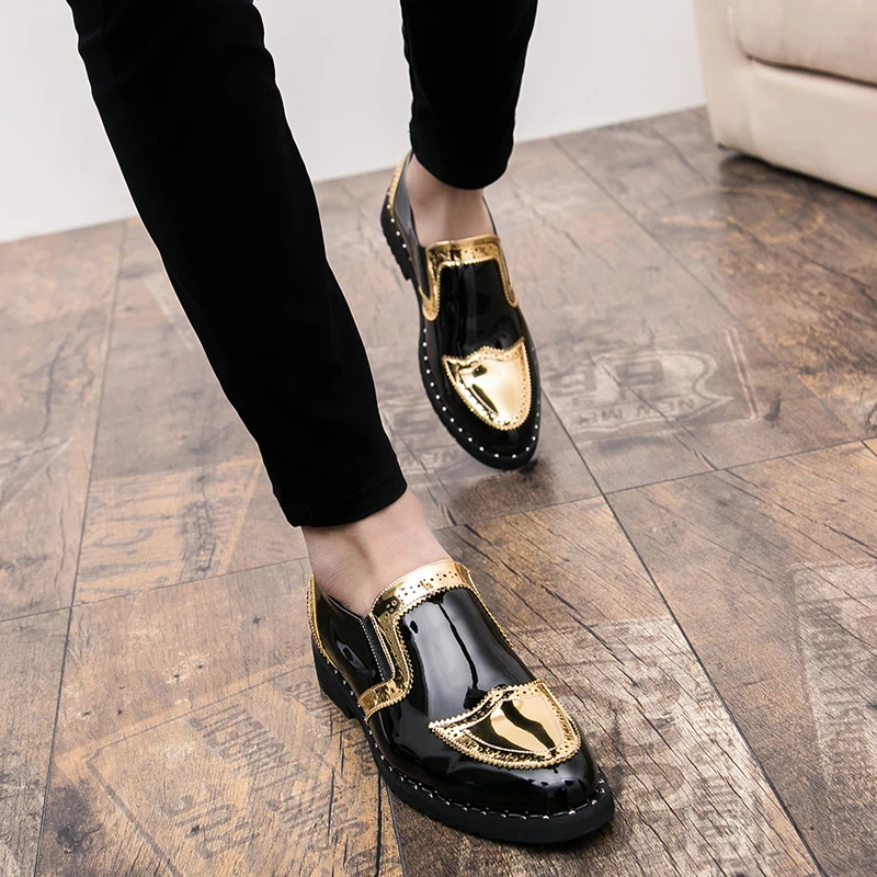 Größe 38-48 Klassische Herren-Loafer für Herren, lässig, bequem, modisch, kleine Lederschuhe, europäisch-amerikanische elegante Markenschuhe