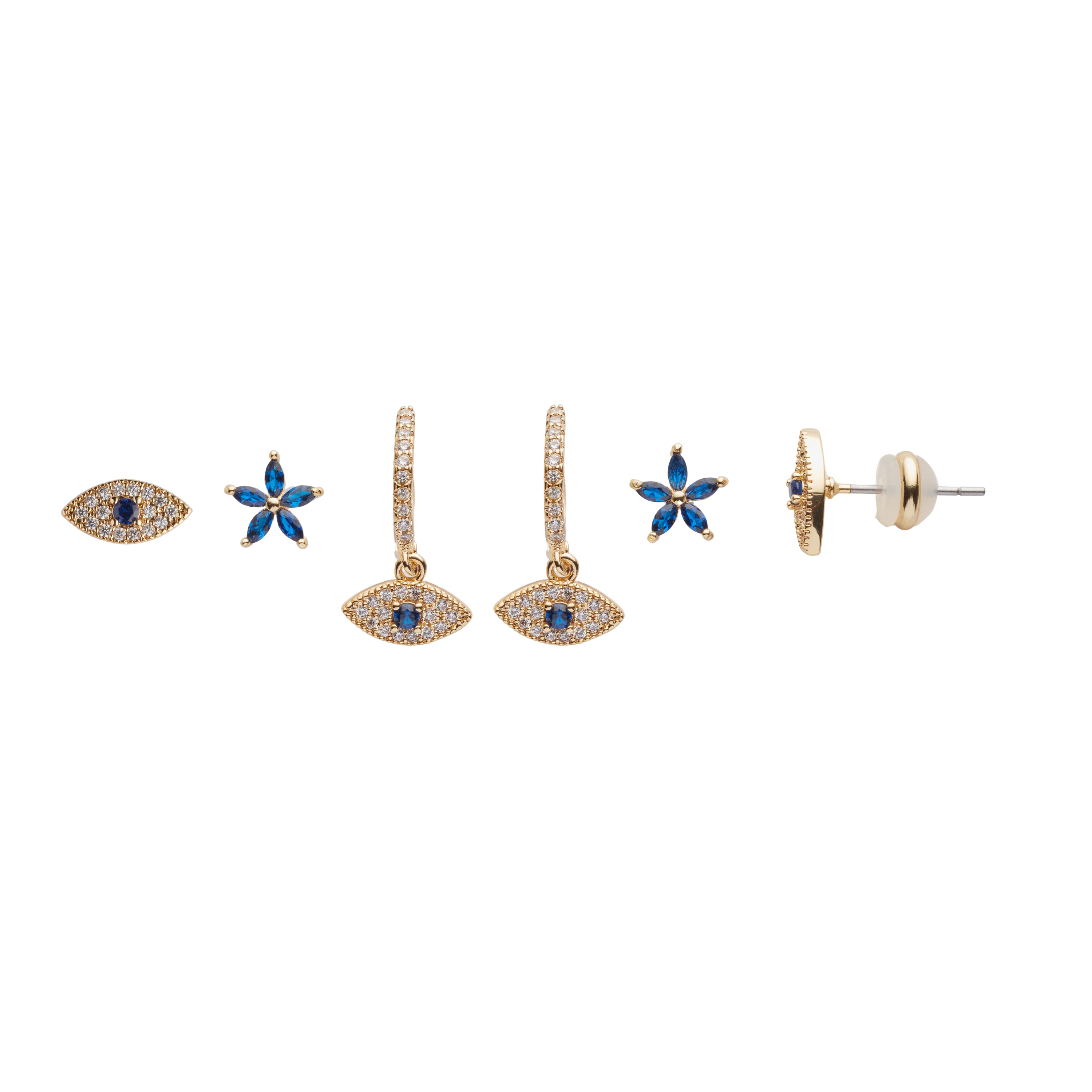 US Polo Assn Jewellery Naomi Gelbgold-Ohrringe Image