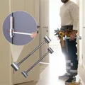 Chiave di regolazione delle spazi vuoti delle cerniere Chiave di riparazione della cerniera della porta a doppia testa 14-19MM/23-25MM Chiave per risparmiare manodopera per strumenti di riparazione