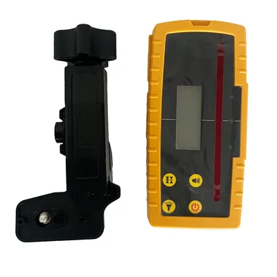 Heipoe Surveying accessories HRD200 Rotating red lase receiver Detector for red beam rotary laser level with Double sided screen