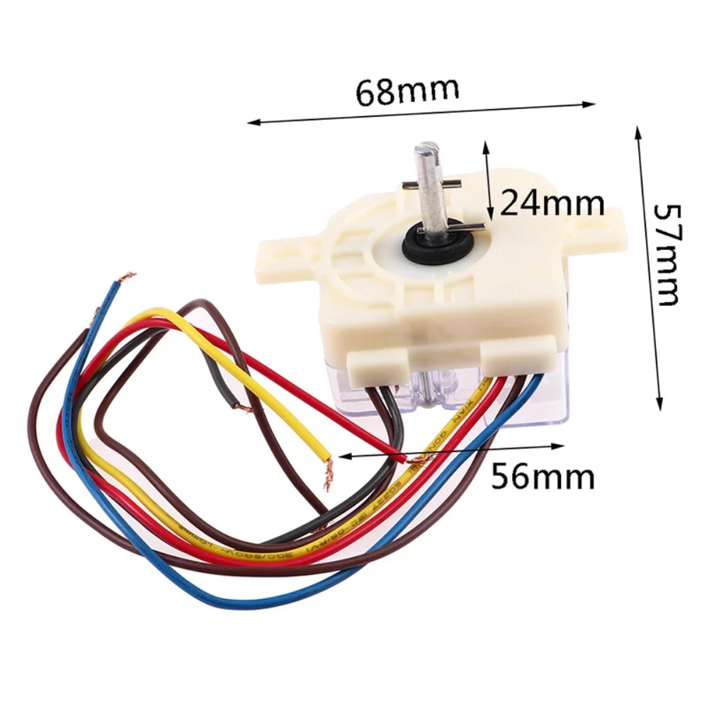 Semi-automatic Double Cylinder Washing Machine Timer Switch 6 Wire 180° Home Appliances Washing Machine Parts