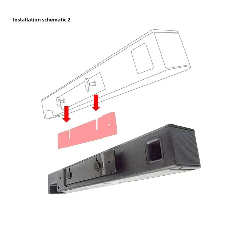 Wandmontage-Set für Bose Solo 5, Soundbar, Heimlautsprecher, platzsparende Halterung für Solo 5 Image