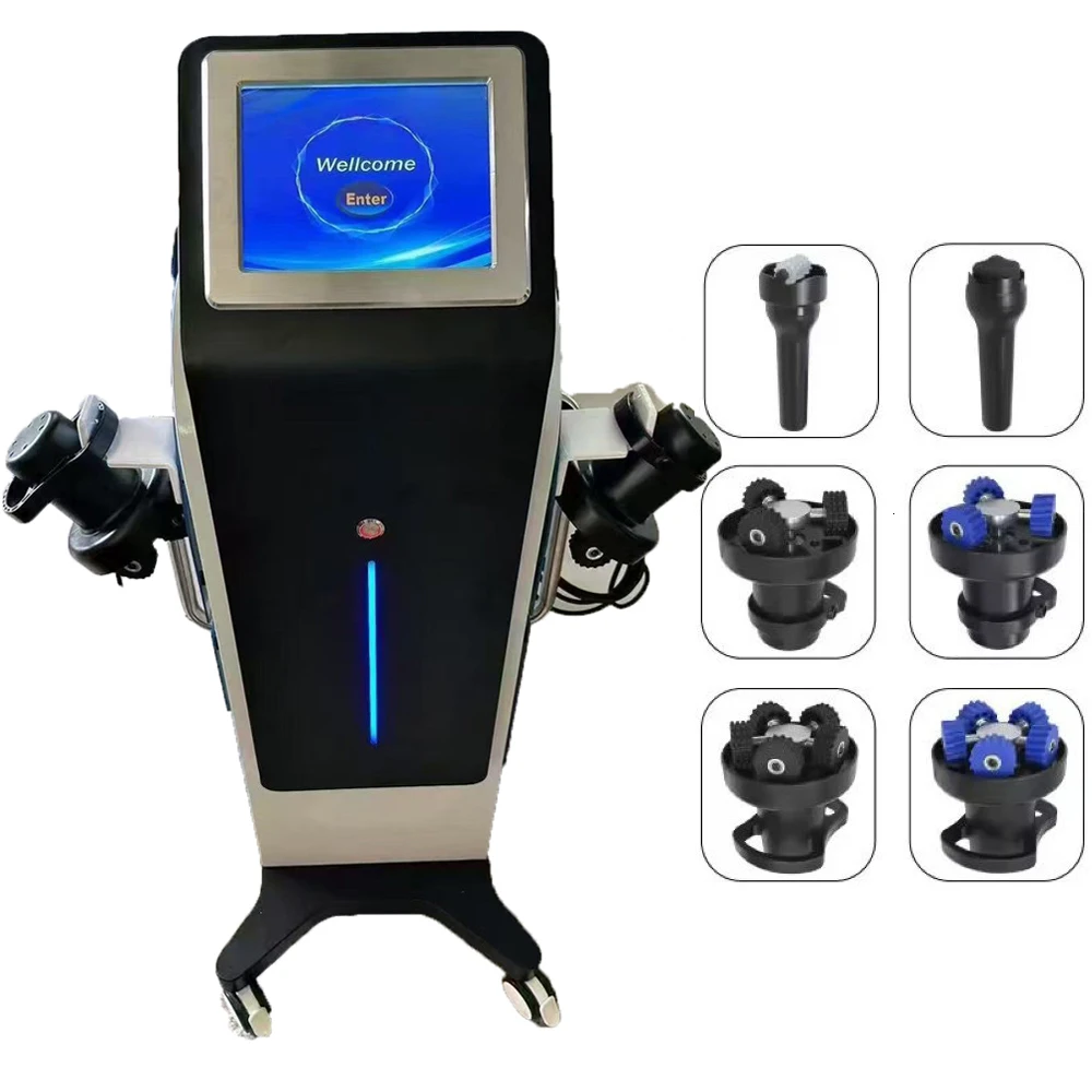 6 IN 1 G12 Körper Abnehmen Vibration Massage Maschine Fitness Innere Roller 360 Vibration Massage Maschine Anti Cellulite Fett Entfernung Image