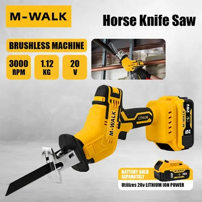 Für Dewalt 20V Batterie Pin Cordless Elektrische Säbelsäge Elektrische Kettensäge Säbelsäge Holz Metall Schneiden Säge Power Tools