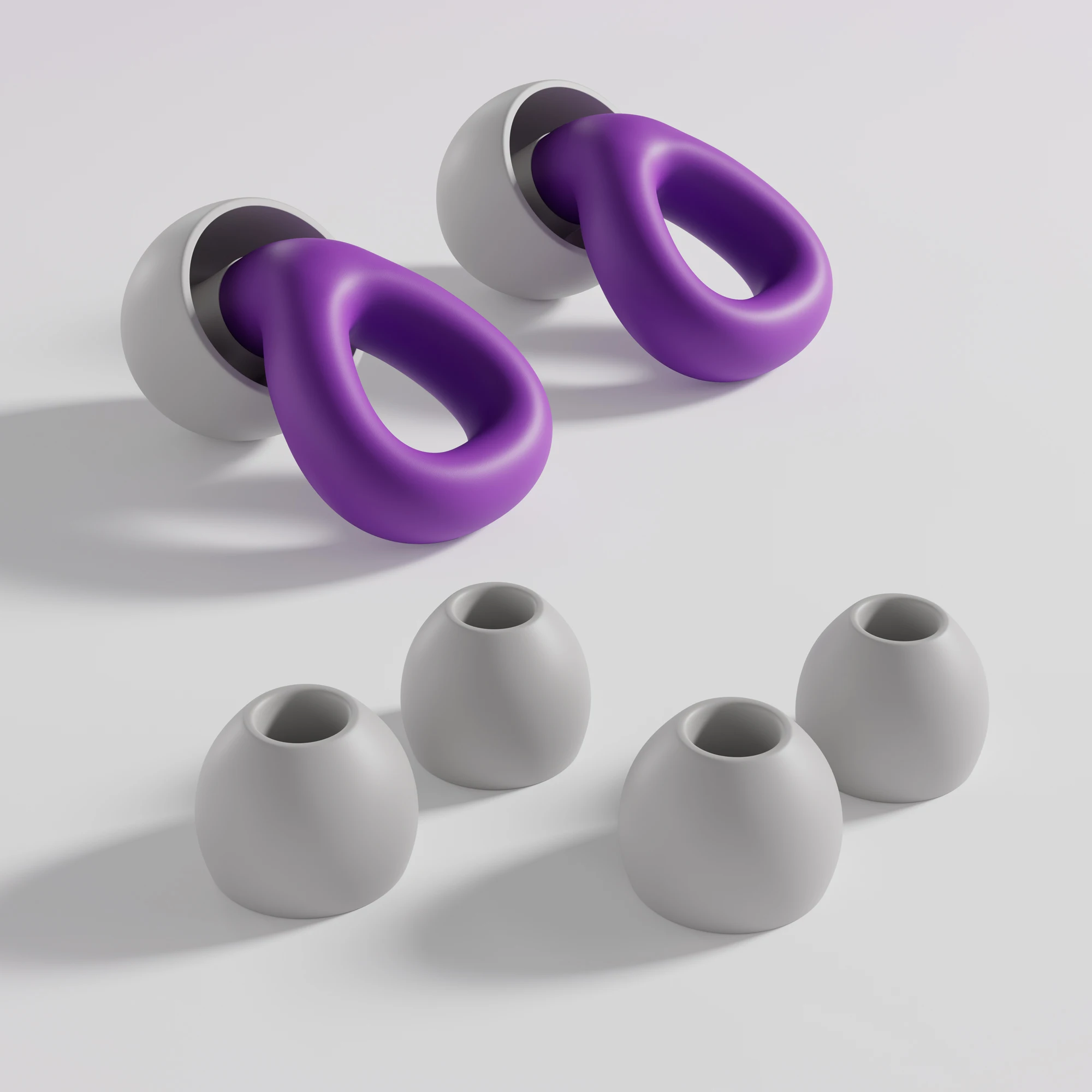 HUAK 1-Set Ohrstöpsel: Geräuschreduzierung zum Schlafen und Schwimmen – Mehrsprachig: Tapones Para Dormir, Oordopjes Image